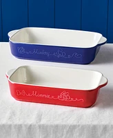 Farberware Disney Home Bon Voyage 2-Piece Ceramic Baker Set