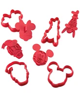 Disney Home Bake with Mickey Mouse 8-Piece Cookie Cutter and Stamp Set