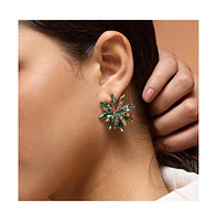 Sohi Women's The Chicory Stud Earrings