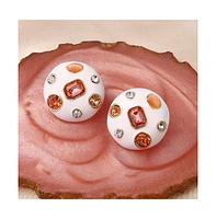 Sohi Women's The Duchess Stud Earrings