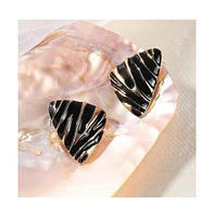 Sohi Women's The Trinity Stud Earrings