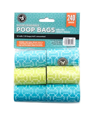 Precious Tails Dog Poop Bags, Leak-Proof and Durable Waste Bag Rolls, 240 ct