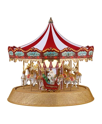 Mr. Christmas 17" Animated Sparkle Carousel