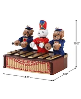 Mr. Christmas 10" Animated Bandstand Bears