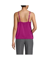 Lands' End Women's Satin Vneck Camisole