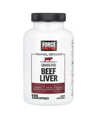 Force Factor Primal Origins Grass-Fed Beef Liver 3 000 mg