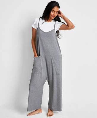 State of Day Women's Sleeveless Knit Jumpsuit, Exclusively at Macy's