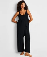 State of Day Women's Sleeveless Knit Jumpsuit, Exclusively at Macy's