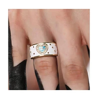 Sohi Women's The Evil Heart Finger Ring