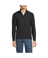 Lands' End Men's Long Sleeve Waffle Quarter Zip