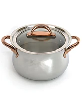 Ouro Casserole with Glass Lid, 8"