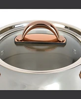 Ouro Casserole with Glass Lid, 8"