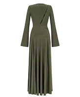 Nocturne Women's Double Breasted Long Dress