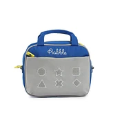Rabble Clothing Kids Unisex Kids' Backpack and Lunch Bag with Emoji Racing Fun Dabblz Bundle