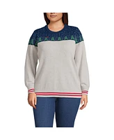 Lands' End Plus Drifter Sweater