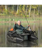Hongge Portable Fishing Boat with 3 Detachable Storage Boxes