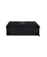 Slickblue Shoe Cabinet with Storage Shelves - Stylish Organizer for Footwear in Entryway or Closet
