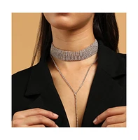Sohi Women's The Bijou Multi-Layer Necklace