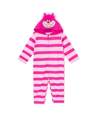 Disney Boys Alice Wonderland Cheshire Cat Zip Up Coverall Tail