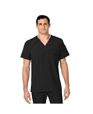 Wink Big & Tall Renew Ez Zip Scrub Top