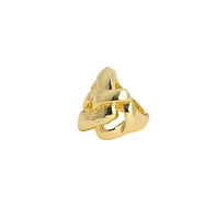 Sohi Women's The Medium Link Statement Ring
