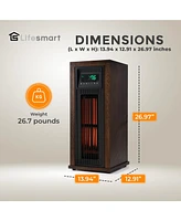 LifeSmart LifePro 1500W Portable Indoor 23" Infrared Quartz Tower Space Heater