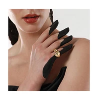 Sohi Women's The Semi-Chunky Finger Ring