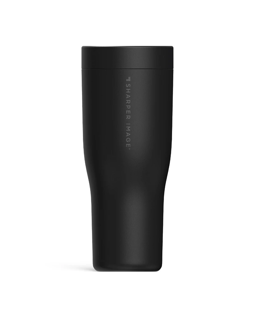 Sharper Image Insulated Heated Travel Mug with Usb-c Powered