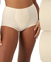 Bali Women's Light Tummy-Control Cotton 2-Pack Brief Underwear X037