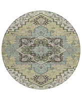 Addison Chantille Machine Washable ACN1036 8'x8' Round Area Rug