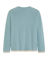 Scotch & Soda Big Boys Slub Jersey Henley T-Shirt