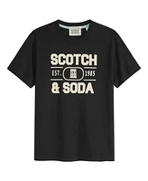 Scotch & Soda Big Boys Short Sleeve Graphic Tee