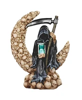 Fc Design 8.5"H Led Santa Muerte on Moon Figurine Decoration Home Decor Perfect Gift for House Warming, Holidays and Birthdays