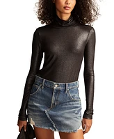 Lucky Brand Women's Turtleneck Long-Sleeve Layering Top