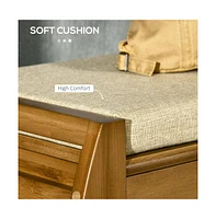 Slickblue Shoe Bench with Storage Cabinets - Stylish Entryway Organizer with Seating and Hidden Storage