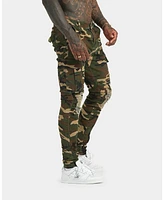 Xxiii Men's Sergeant Camo Ripped Jeans