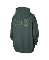 Jordan Women's Green Boston Celtics Courtside Statement Edition Oversize Pullover Hoodie