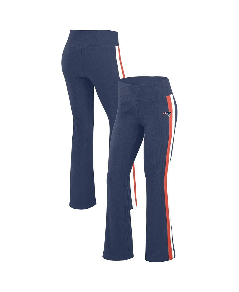 Wear by Erin Andrews Women's Navy New England Patriots Yoga Pants