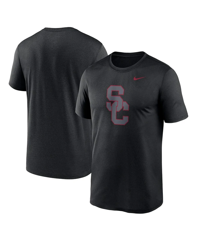 Nike Men's Black Usc Trojans Color Pop Logo Legend T-Shirt