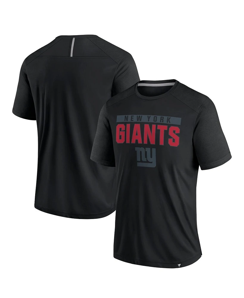 Fanatics Men's Black New York Giants Defender Blackout T-shirt