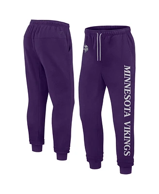 Fanatics Men's and Women's Purple Minnesota Vikings Elements Phenom Fleece Jogger Pants