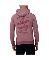 Fanatics Men's Burgundy Washington Commanders Tonal Knit Pullover Hoodie