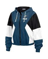 Wear by Erin Andrews Women's Philadelphia Eagles Color Block Full-zip Windbreaker Jacket