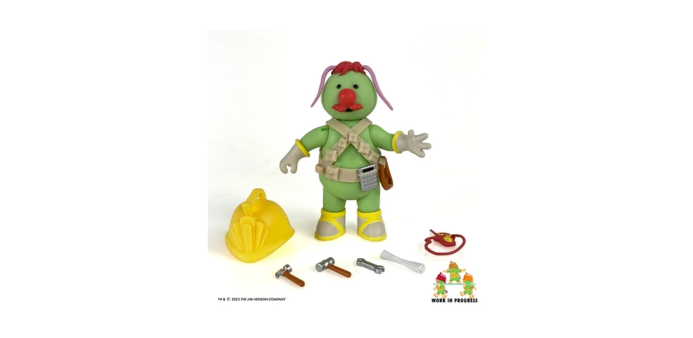 Boss Fight Studio Flange Doozer, Fraggle Rock Collectible Action Figure – Highly Articulated Figurine with Accessories Including Removable Hard