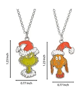 Dr. Seuss Dr Seuss Grinch and Max Sharing Necklace