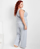 State of Day Women's Ribbed Loungewear Sweater Pajama Set Xs-3X, Exclusively at Macy's