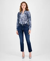 Guess Women's Sexy Straight Power Straight-Leg Jeans