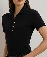 Lauren Ralph Petite Stretch Polo