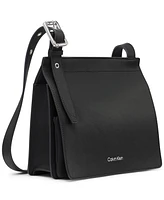 Calvin Klein Havana Flap Signature Small Messenger Bag