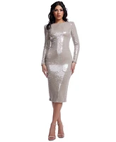 Dress the Population Women's Emmalyn Sequin Midi